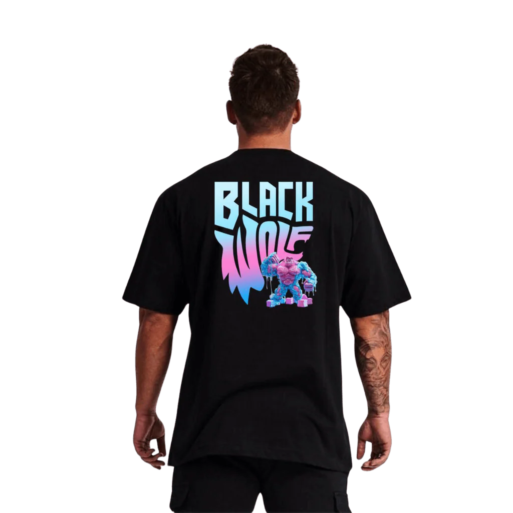 Black Wolf Tee - Image 3