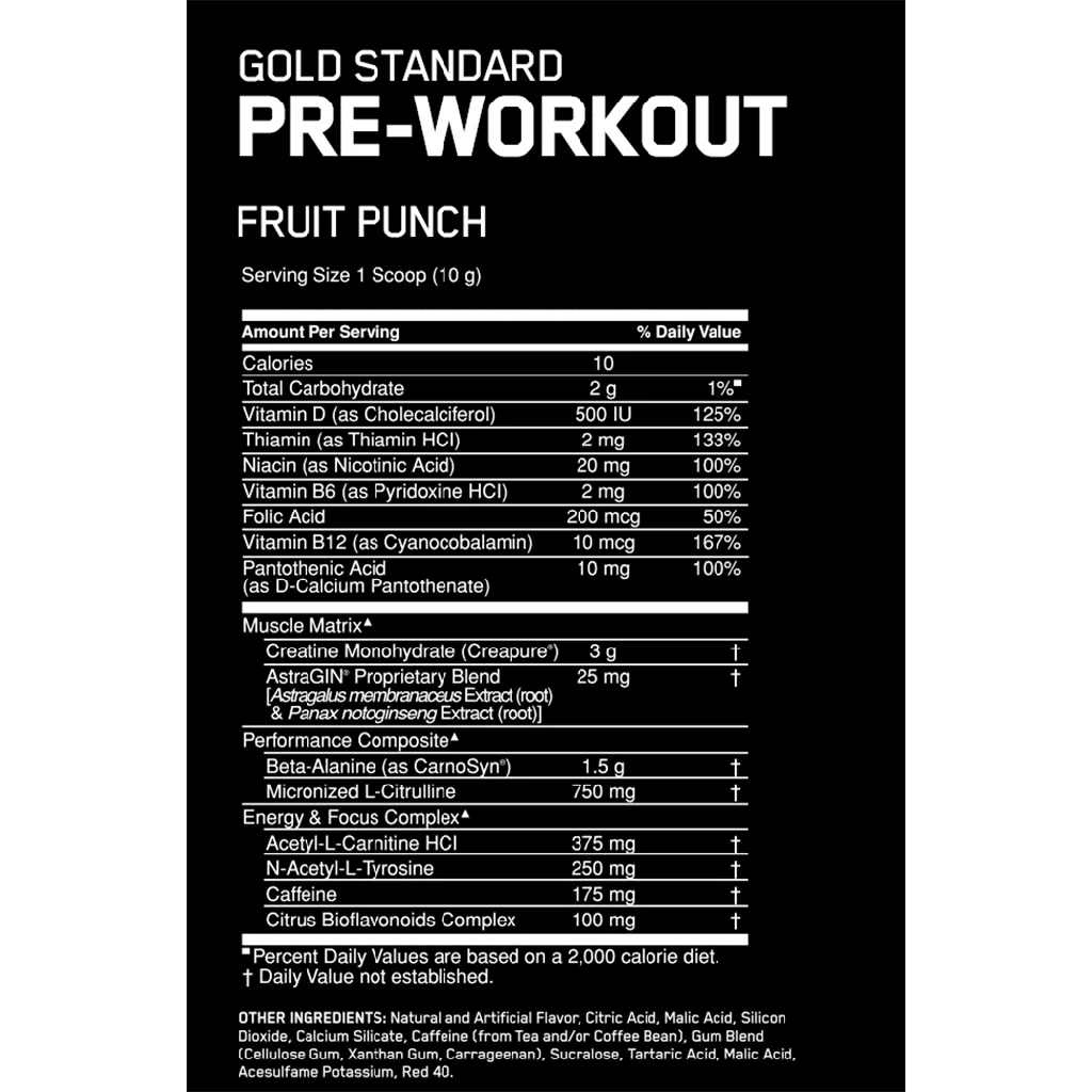 Gold Standard Pre-Workout - Image 9