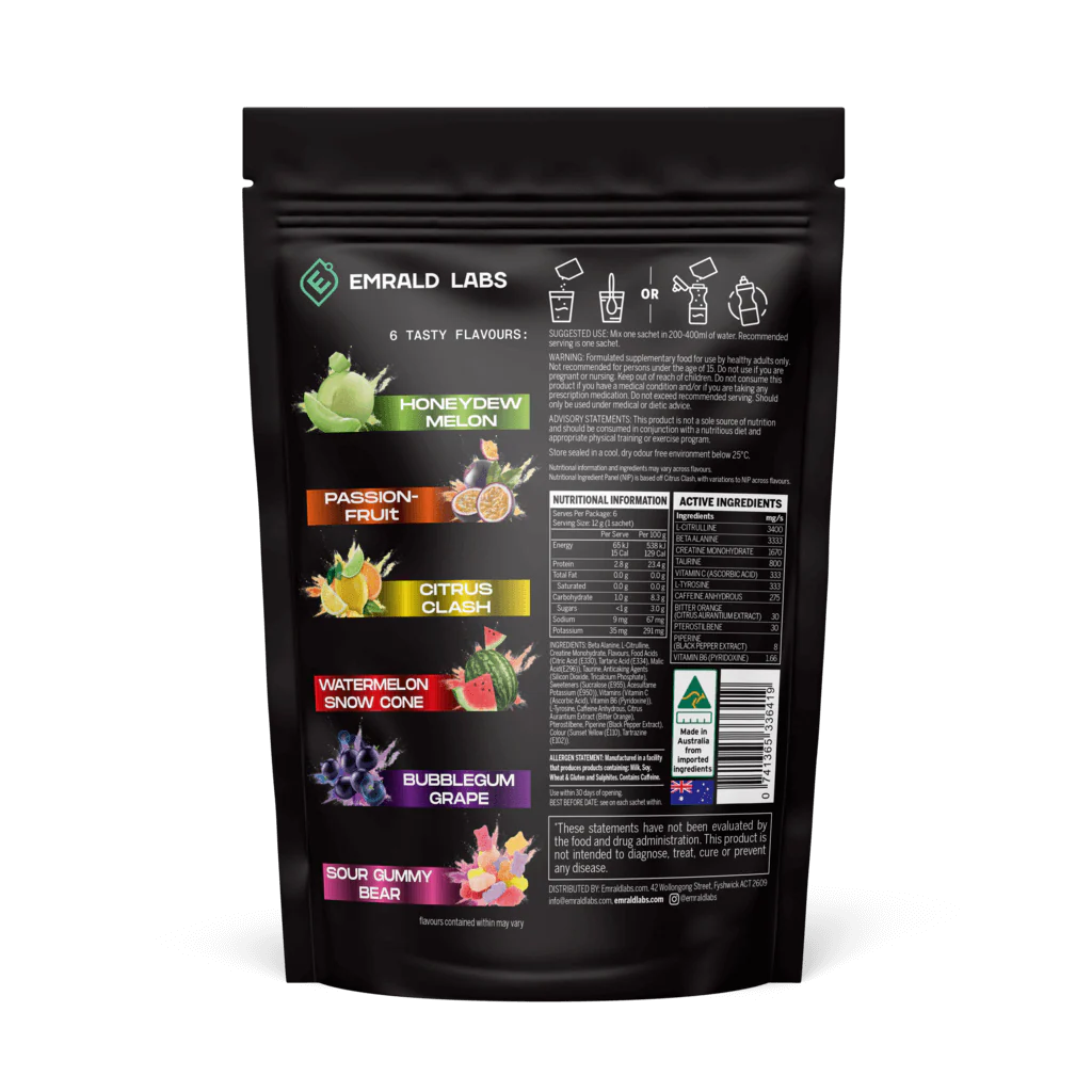 Pre Load Pre Workout | Variety Pack - Image 2
