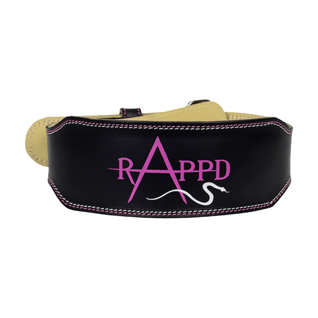 Rapp'd 4" Leather Weight Lifting Belt - Image 3